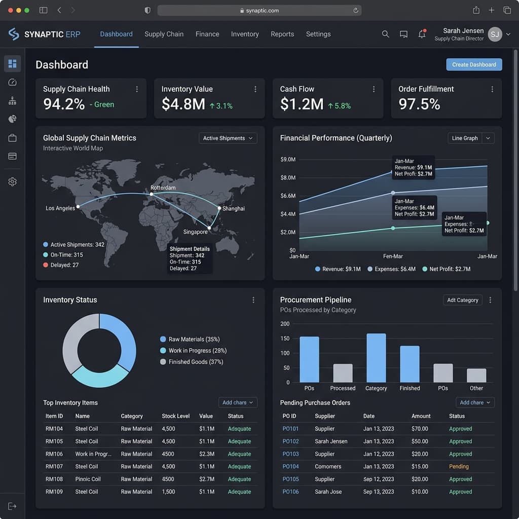 Business software — POS, ERP, and operations tools